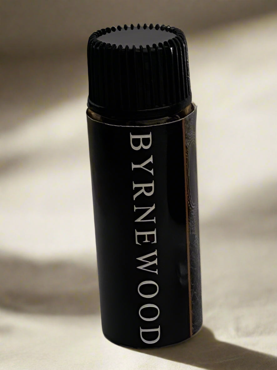 Byrnewood car fragrance diffuser with natural wood design, pre-filled with 3ml scented oil – luxury Australian-made car air freshener for a long-lasting, eco-friendly scent experience.